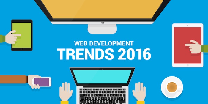 best web development trends 2016
